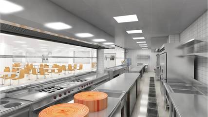 成都廚房設備廠 學校、醫院、工廠食堂廚房工程設計要素解析